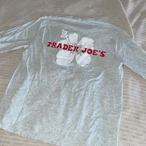 Authentic Trader Joe’s Merch Long Sleeve Tee
